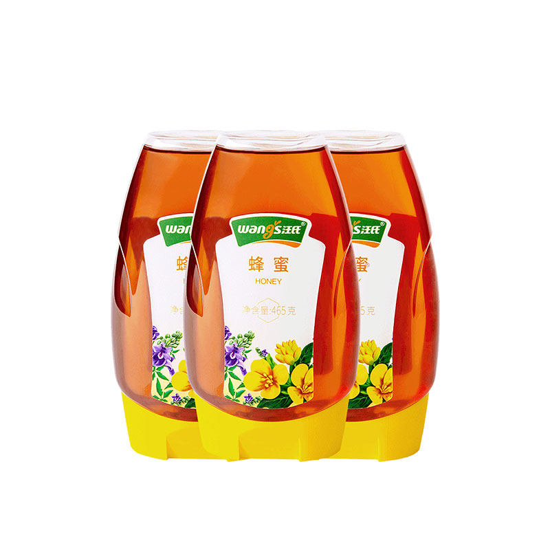 汪氏旗舰店官纯正天然新鲜*百花蜜 汪氏食品蜂蜜