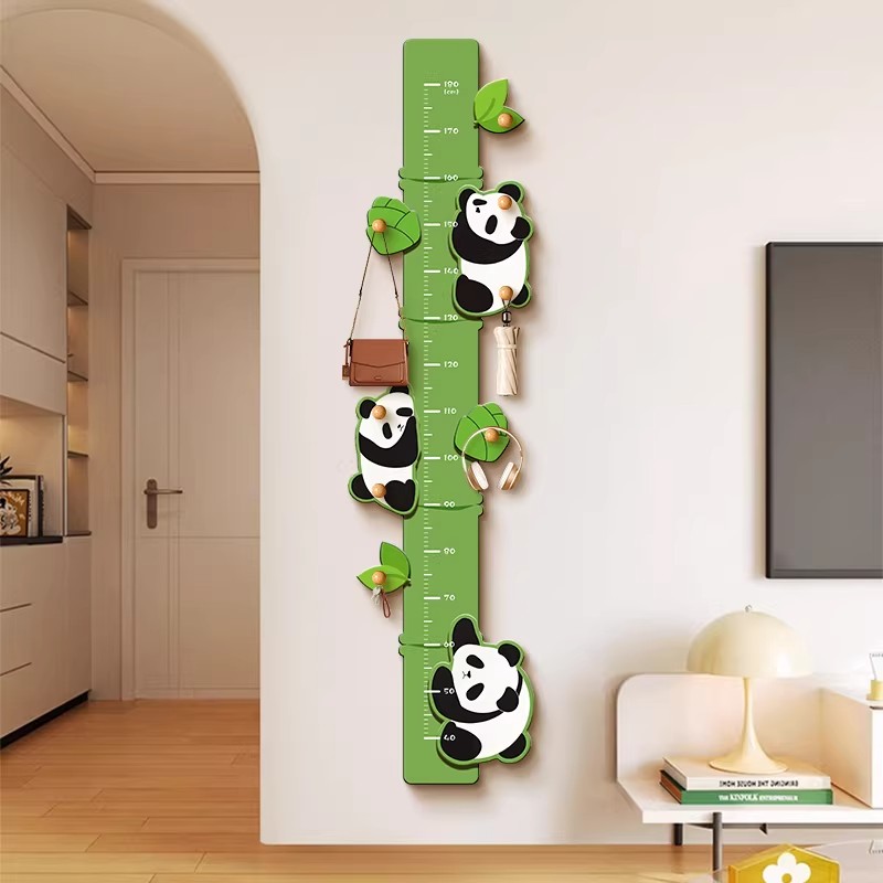 Perforated board punch-free wall-mounted coat rack