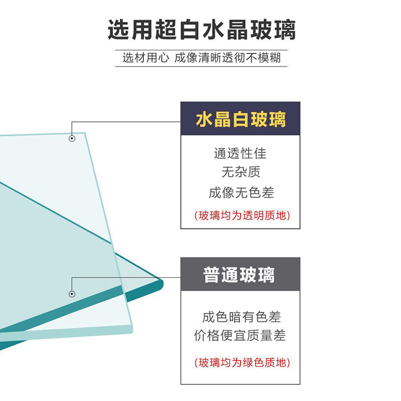 镜子贴墙自粘全身镜家用穿衣镜女生卧室化妆壁挂粘贴宿舍试衣挂墙 - 图3