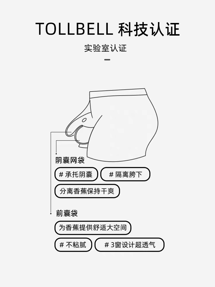 COOLMAX跑步内裤男枪弹分离蓝球运动速干健身五分长裤腿防磨裆腿-图1