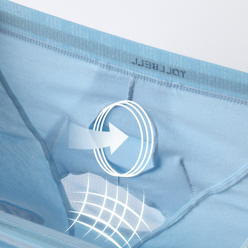 枪弹式分离阴囊托内裤男精索静脉透气曲张提睾带大码平角纯棉蛋枪 - 图0