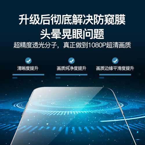 iPhone13防窥膜适用苹果17磨膜钢化膜max全覆盖XR防尘网11Pro贴膜14promax磨砂防指纹15plus贴膜16pm保护膜12 - 图3