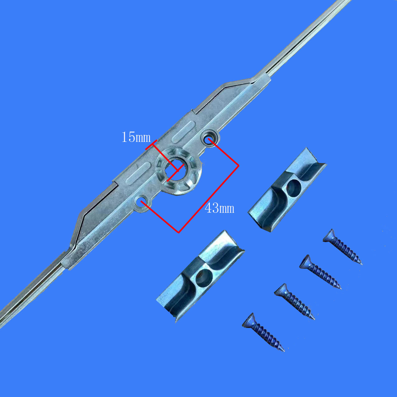 塑钢门窗传动器联动杆窗户锁条平开门窗传动器传动杆塑钢窗户配件