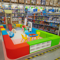 Kindergarten 4S Shop Sales Department Hospital Early Education Center Childrens Recreation Area Marine Ball Pool Sharpool Soft Package Fence Stool