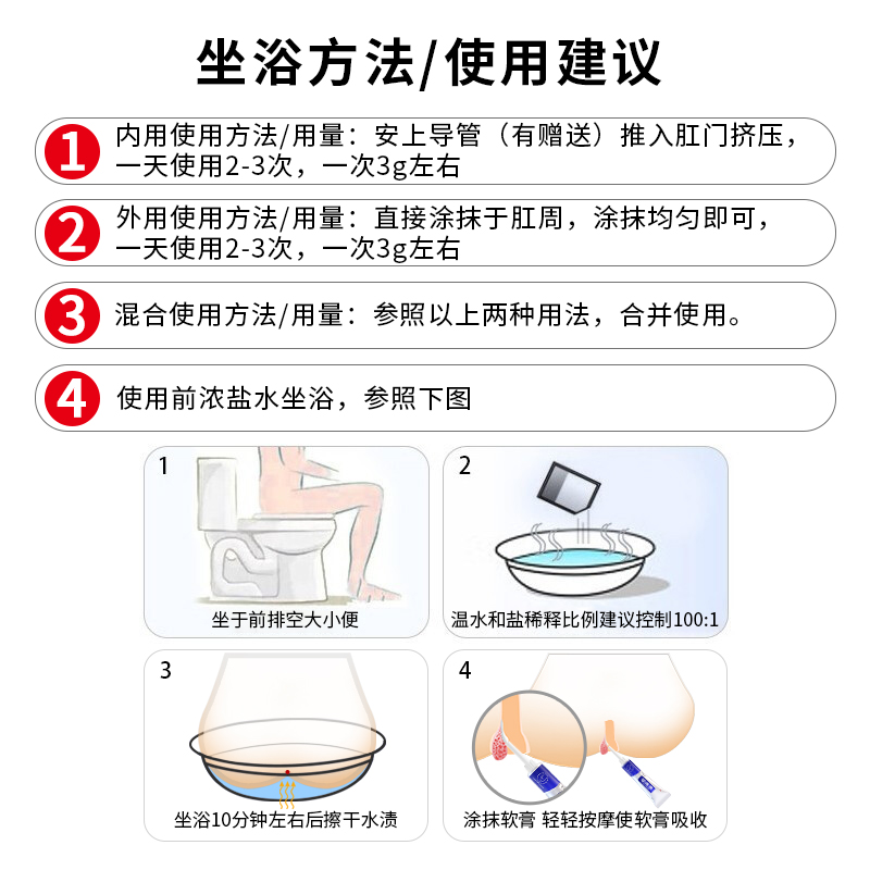 【官方直发】余氏堂御痔康草本抑菌膏抑菌剂高锰酸钾