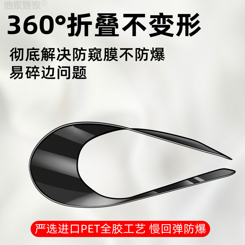 适用华为Mate50E陶瓷膜CET一AL60抗蓝光m5O防爆手机膜ma七e50高清MT50e防窥膜mαte50 cetal00不碎边mtae软膜-图3