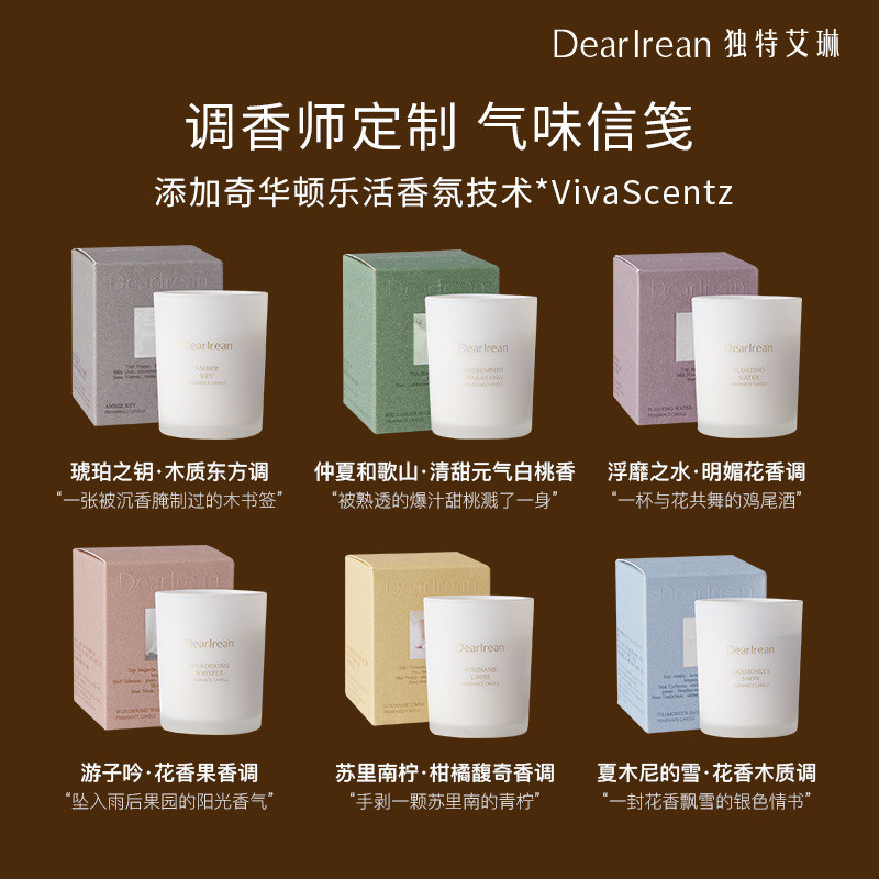 独特艾琳香薰蜡烛礼盒高级香氛家用卧室内香氛持久留香伴手礼摆件,淘宝优惠券,粉丝福利购,淘宝优惠卷