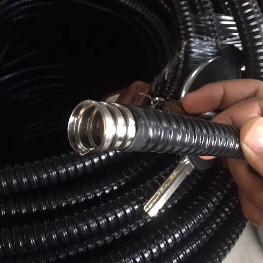 不锈钢包塑金属软管穿线管蛇皮管201304不锈钢软管电线保护套管