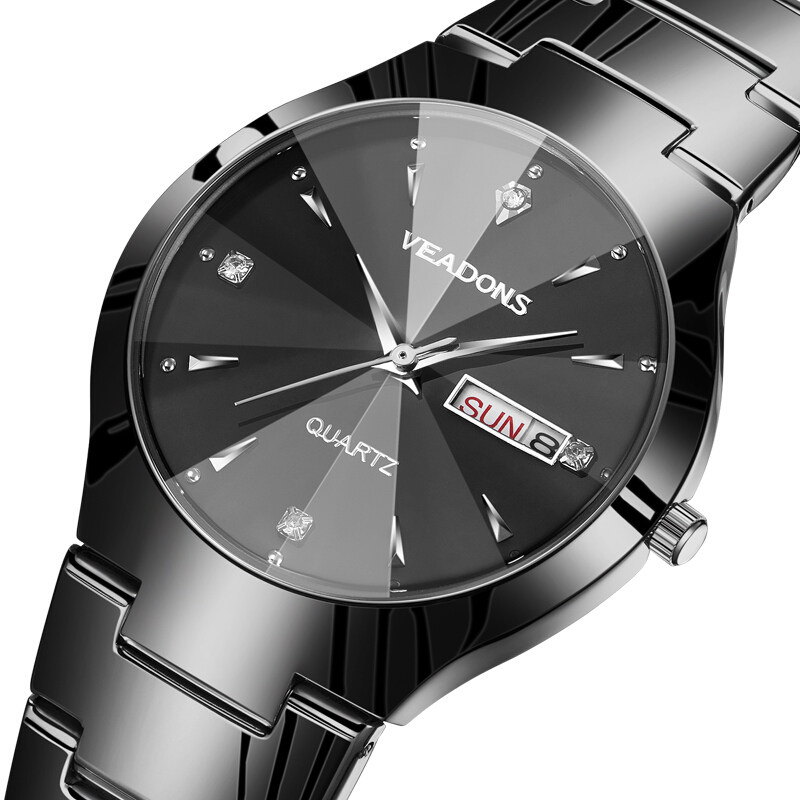 威顿男士时尚简约防水石英情侣表 志勇海涛国产腕表