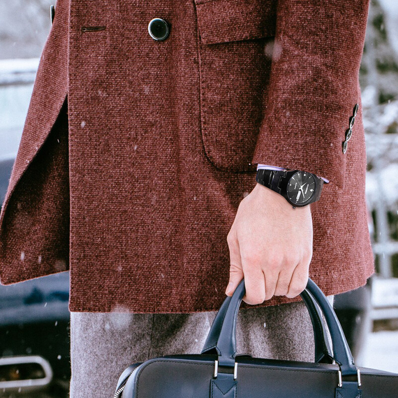 威顿男士时尚简约防水石英情侣表 志勇海涛国产腕表