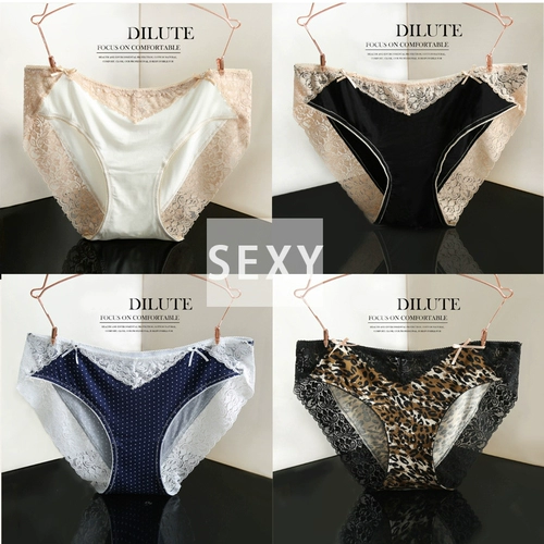 Хлопковое нижнее белье, сексуальные штаны, хлопковые дышащие комфортные трусы, большой размер, средняя посадка, с акцентом на бедрах