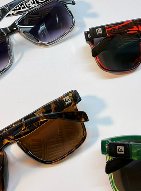 澳洲单复古方框UV防护太阳镜