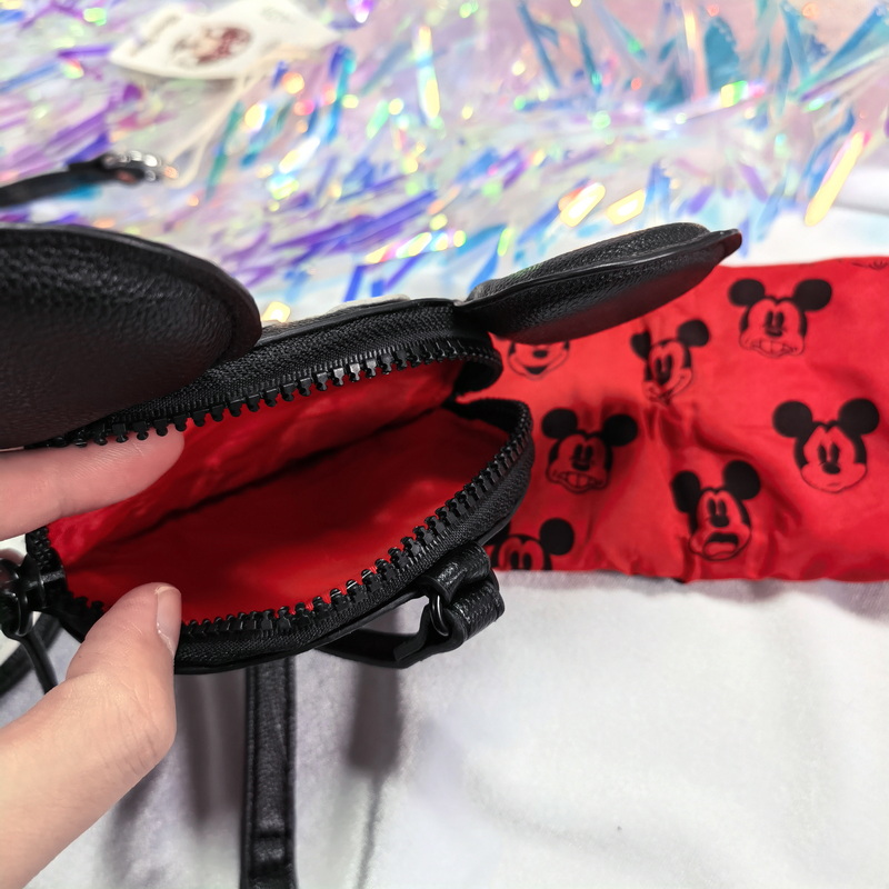 仅一批好货可爱卡通便携式手拿包购物袋套装软萌出街pu皮手拎小包 - 图2