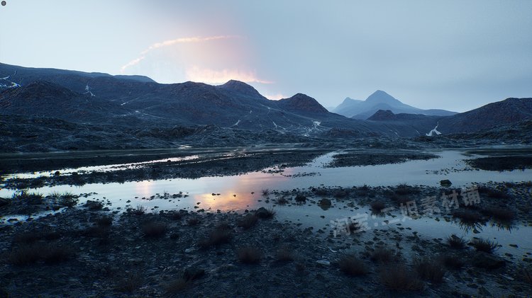 Dark Rock Landscape岩石景观5.2虚幻引擎UE5环境山脉开放世界 - 图1