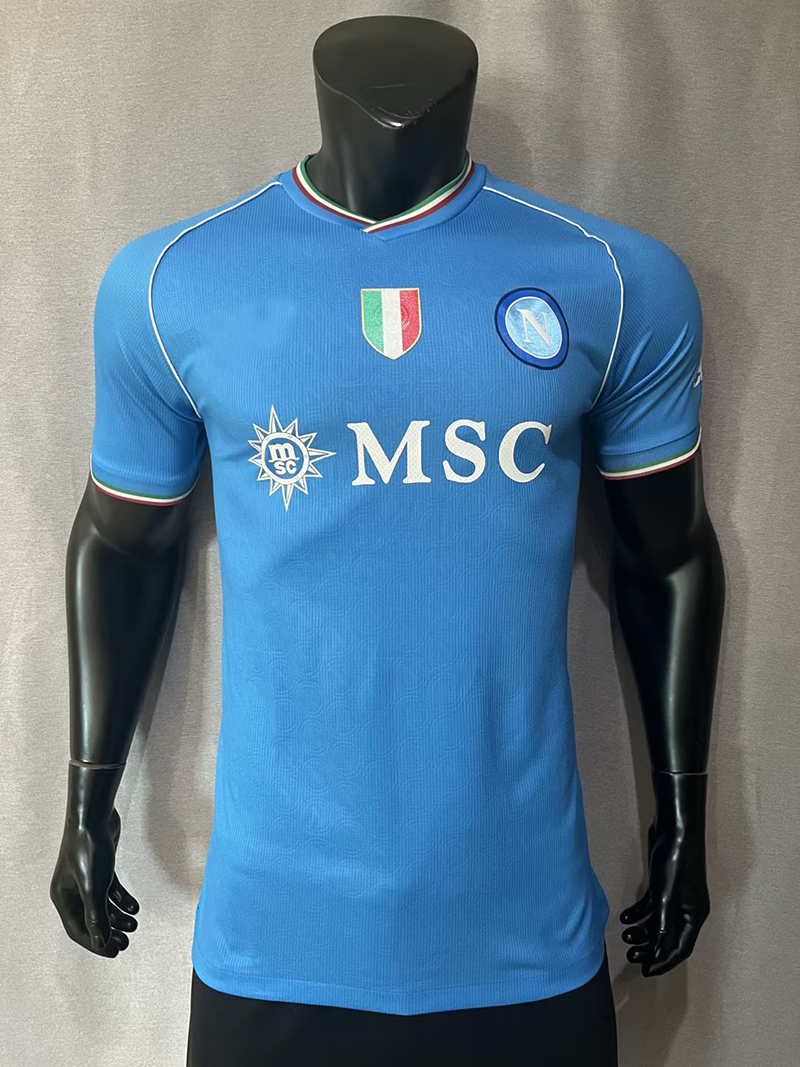 那不勒斯主客场球员足球服球衣23-24 Napoli Naples jersey shirt - 图0