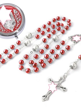 金属念珠项链礼盒套装