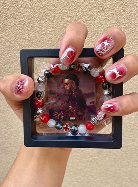 DIDOU男女猫眼石钛钢原创手链