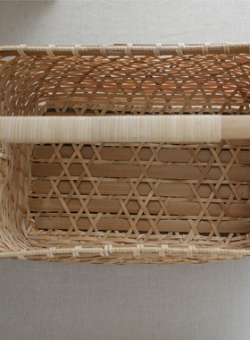 双层编织竹编纯手工竹工艺