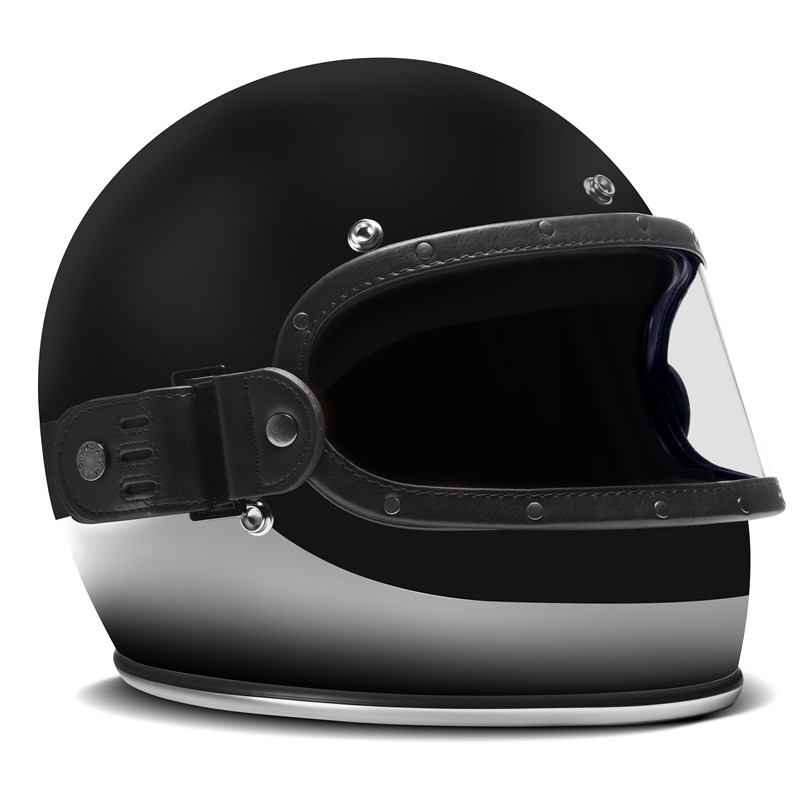 AMZ新款全盔专用护目镜摩托车头盔复古哈雷风镜机车骑行防风眼镜