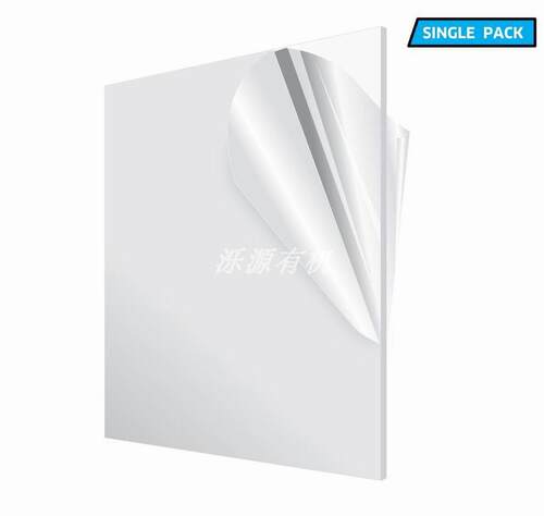 黑色白色亚克力板有机玻璃板反光板摄影板定制鱼缸背景板可切割 - 图2