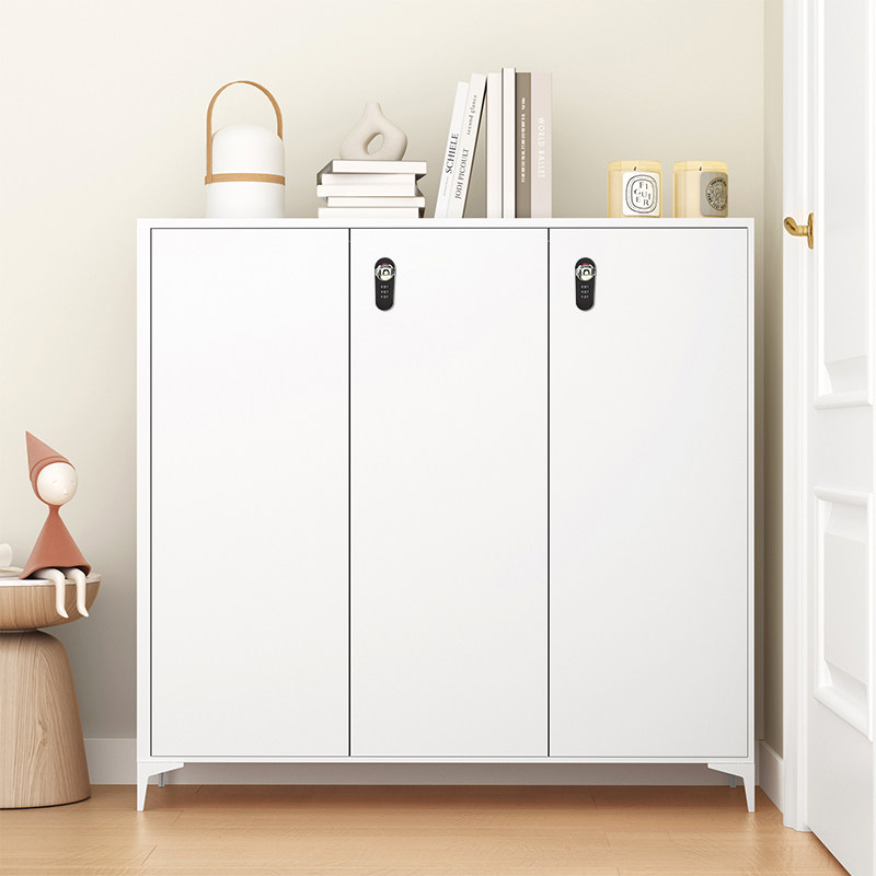 鞋柜家用放门口楼道外入户走廊室外过道电梯口钢制家庭鞋子收纳柜,淘宝优惠券,粉丝福利购,淘宝优惠卷