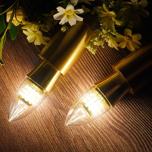 雷士照明LED灯泡e27e14小螺口吊灯光源家用节能尖泡蜡烛泡玉米泡 - 图0