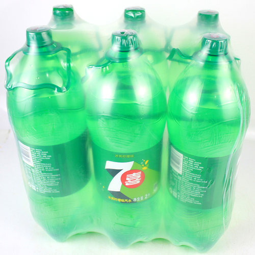 百事七喜2L一份1/2瓶包邮2升装柠檬味汽水碳酸饮料7喜聚会畅饮 - 图0