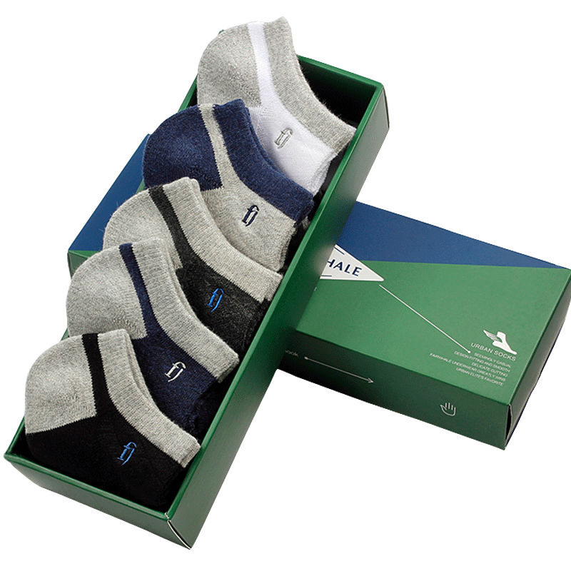 马克华菲情侣男士防汗臭低帮潮船袜 马克华菲展涛短袜/打底袜/丝袜/美腿袜