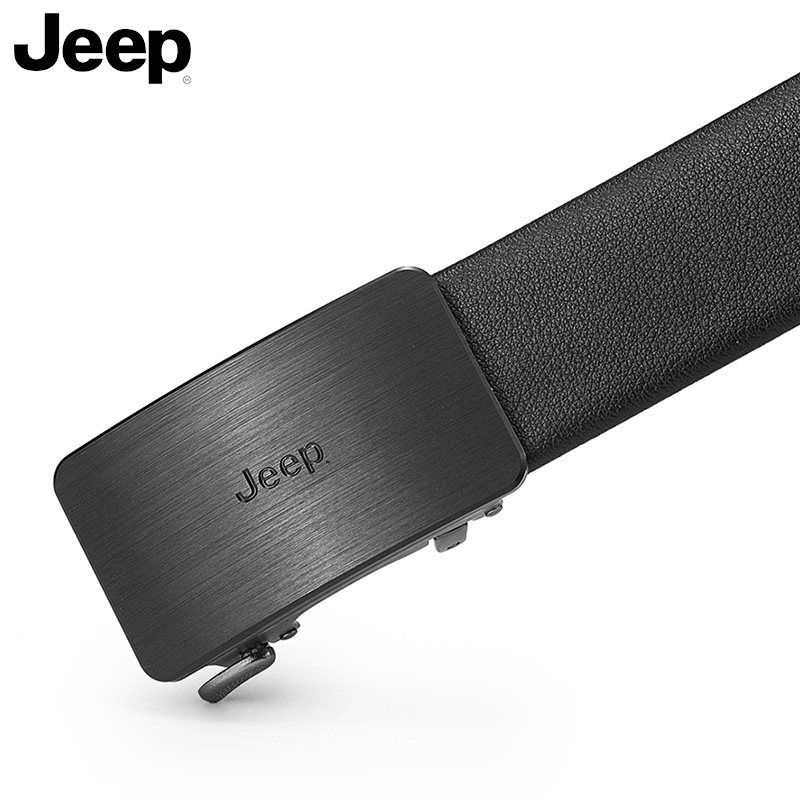jeep真皮自动扣正品男士休闲潮皮带 jeep箱包腰带/皮带/腰链