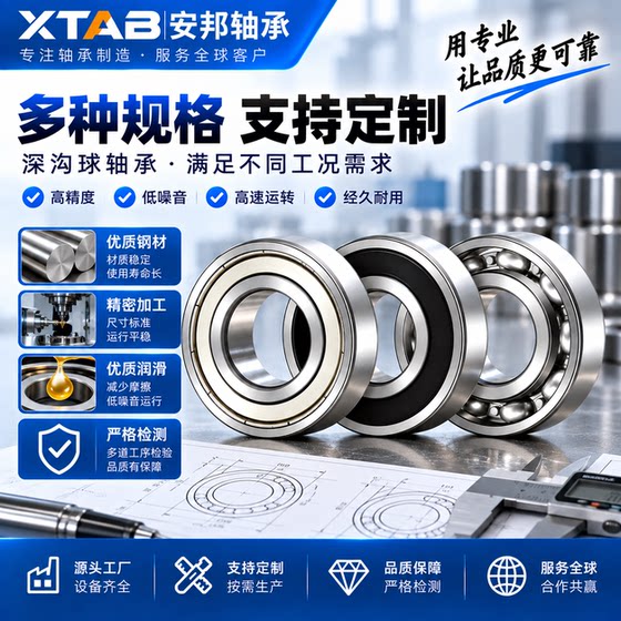 A complete list of imported bearing models for Anbang high-speed motors