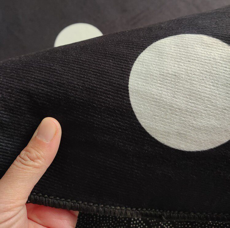 北欧地毯简约现代卧室黑白波点客厅茶几沙发榻榻米床边地垫可定制