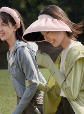 外出防晒帽贝壳女百搭