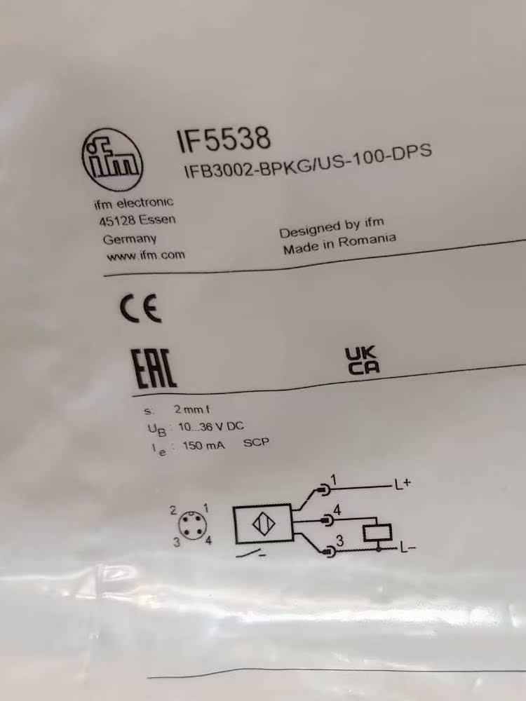 IFM IE20YPDE3 IS24 IET201 IF5538全新1原装正品易福S门现货-图0