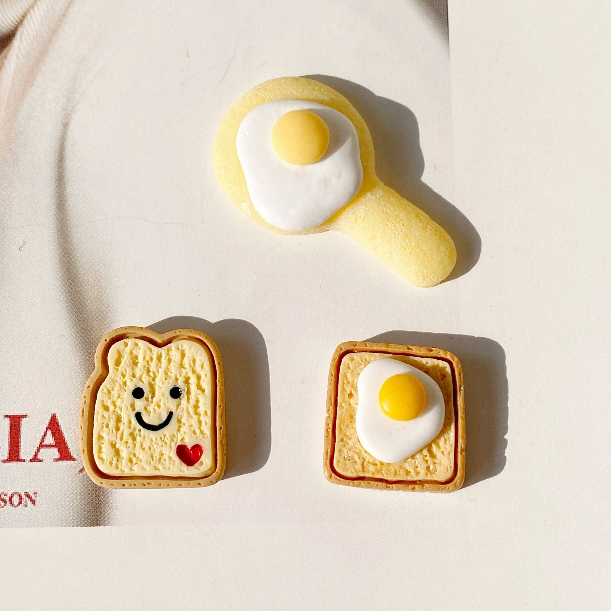创意仿真早餐面包吐司煎蛋食玩 手机壳奶油胶diy材料发夹配件装饰,淘宝优惠券,粉丝福利购,淘宝优惠卷