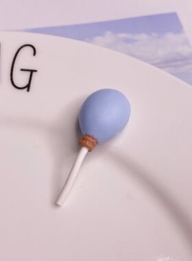 diy创意暖色马卡龙气球滴胶饰品