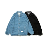 GcBrand Denim Dcdt Jacket Японская контрастная джинсовая куртка с несколькими карманами в стиле ретро, рабочая куртка