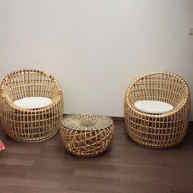 北欧户外沙发休闲PE藤民宿阳台别墅花园庭院室外藤编沙发【定制】,淘宝优惠券,粉丝福利购,淘宝优惠卷