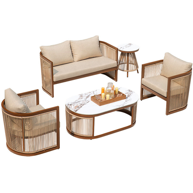 莫家户外沙发庭院花园别墅室外露天休闲沙发组合防水防晒沙发组合,淘宝优惠券,粉丝福利购,淘宝优惠卷