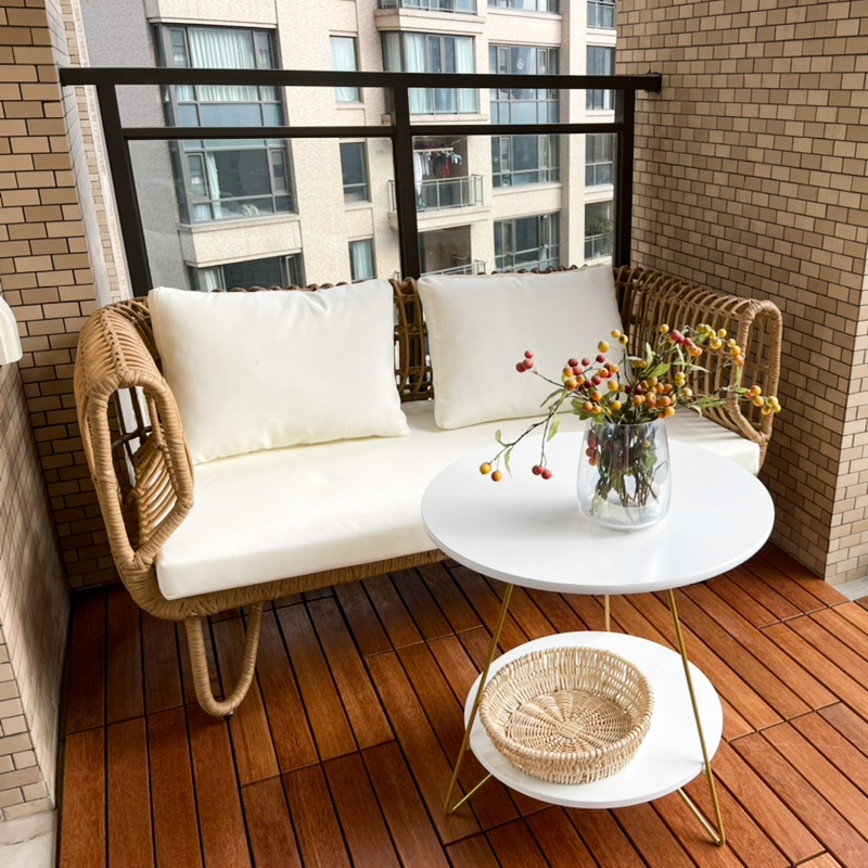 北欧户外沙发休闲PE藤民宿阳台别墅花园庭院室外藤编沙发【定制】,淘宝优惠券,粉丝福利购,淘宝优惠卷