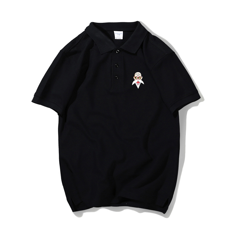 潮统旗舰店POLO衫男短袖夏季潮牌T恤男士半袖打底衫港风ins百搭休闲翻领体恤3