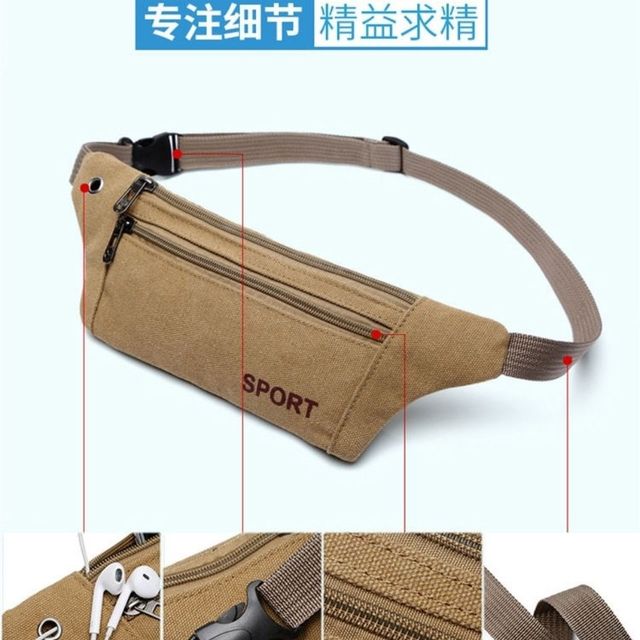 Men's outdoor sports multi-purpose waist bag