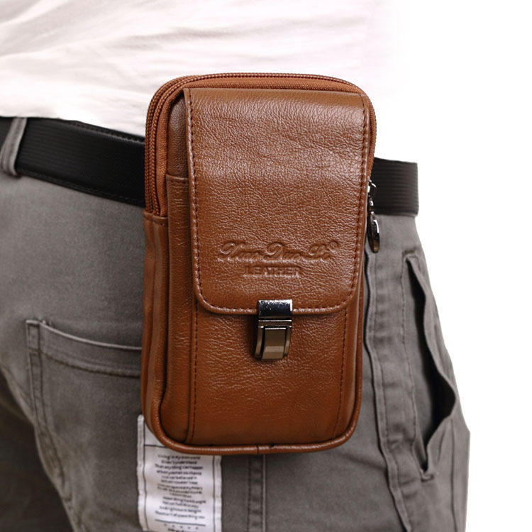 腰包多功能手机包超薄男士小腰带包 bzk箱包手机包