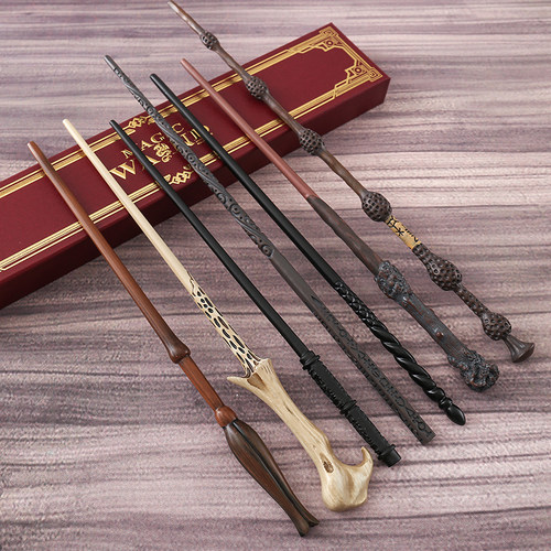 魔法棒哈利波特魔杖正版赫敏伏地魔邓布利多青年纽特接骨木老魔杖 - 图1