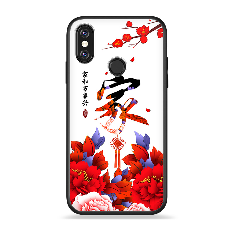 适用红米6Pro手机壳redmi6por保护套小米M1805D1SE六个性创意外壳Pr0硅胶P全包防摔redm简约软壳男女送钢化膜 - 图3