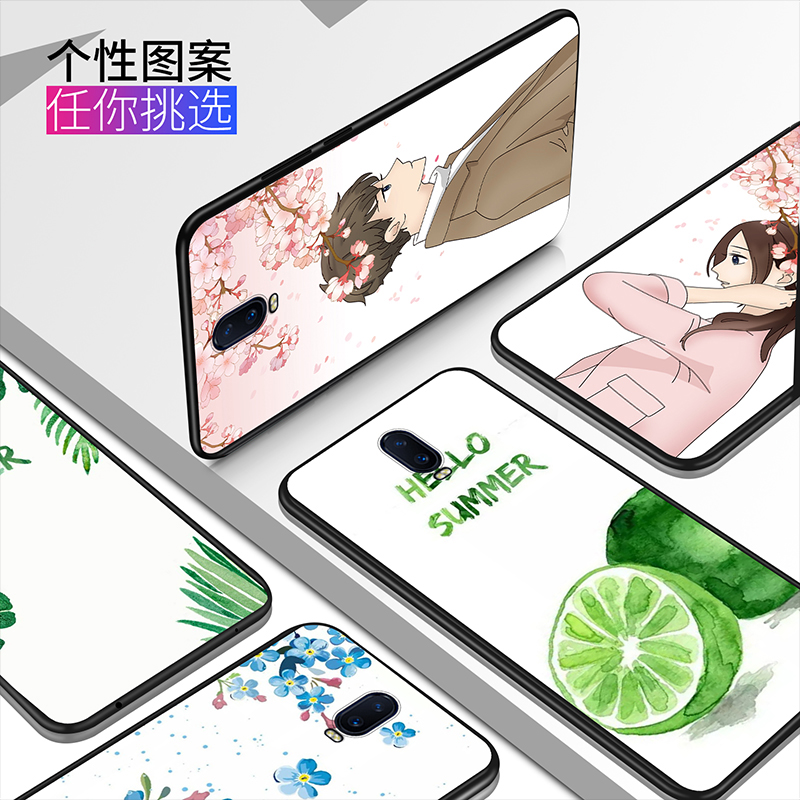 OPPOr17手机壳个性创意女保护套全包边硅胶软壳防摔时尚 - 图0