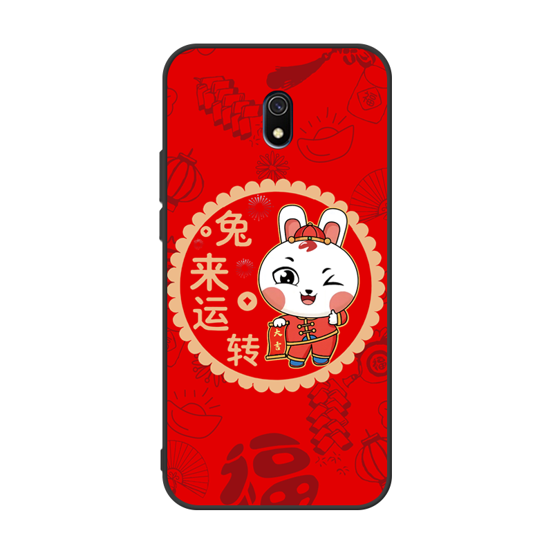 小米m1908c3ke手机壳m19o8c3ke个性红米8a新年redmi8a保护套红米a8软壳redml8a全包red简约redm八α硅胶适用-图3