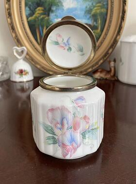 AYNSLEY 安兹丽 小甜心翻盖化妆品瓷罐 Little Sweetheart 首饰盒