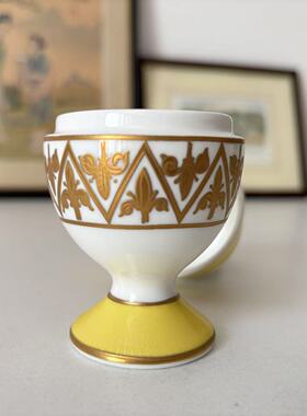 The Royal Collection 英国皇家收藏 鎏金皇冠蛋杯 孤品摆件瓷罐
