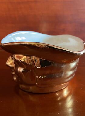 托比 Toby 英国老瓷器 Shorter & Son 古董摆件罐 手绘孤品瓷杯