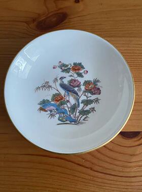 Wedgwood 韦奇伍德 九谷鹤五款英国骨瓷描金坚果盘 首饰盒摆件碟